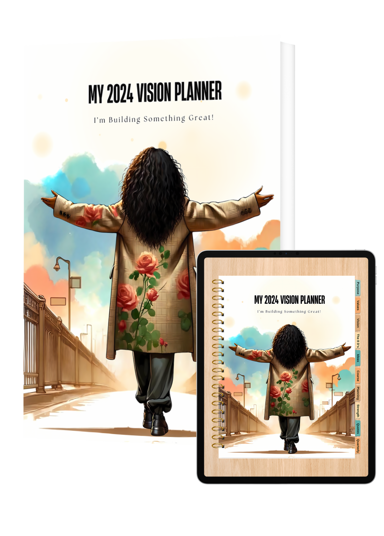 My 2024 Vision Planner Mockup Image